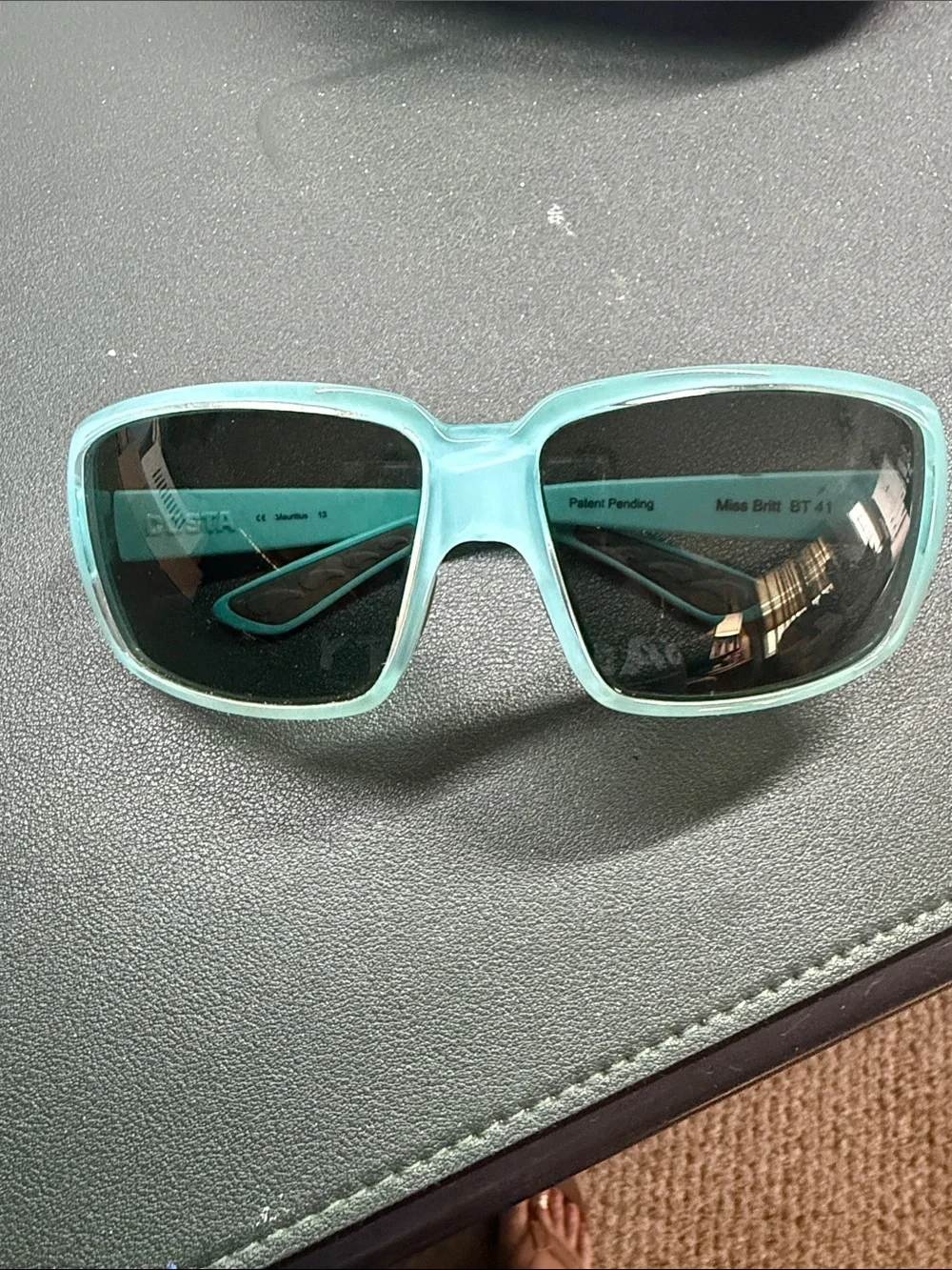 Women’s Teal Costa Sunglasses -